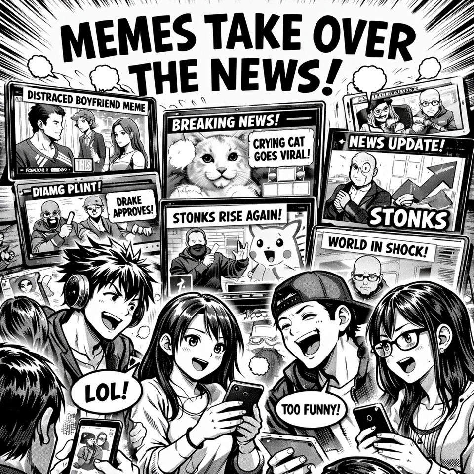 🦍 Мемето е мета-историята